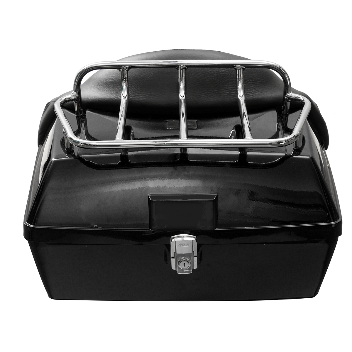 48L Motorcycle Scooter Rear Trunk Back Top Tail Box Case Luggage Universal Toolbox
