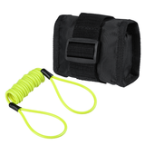 1.2M/4Ft Reminder Cable with Alarm Lock Bag for Motorcycle Bike 5 Color - Auto GoShop