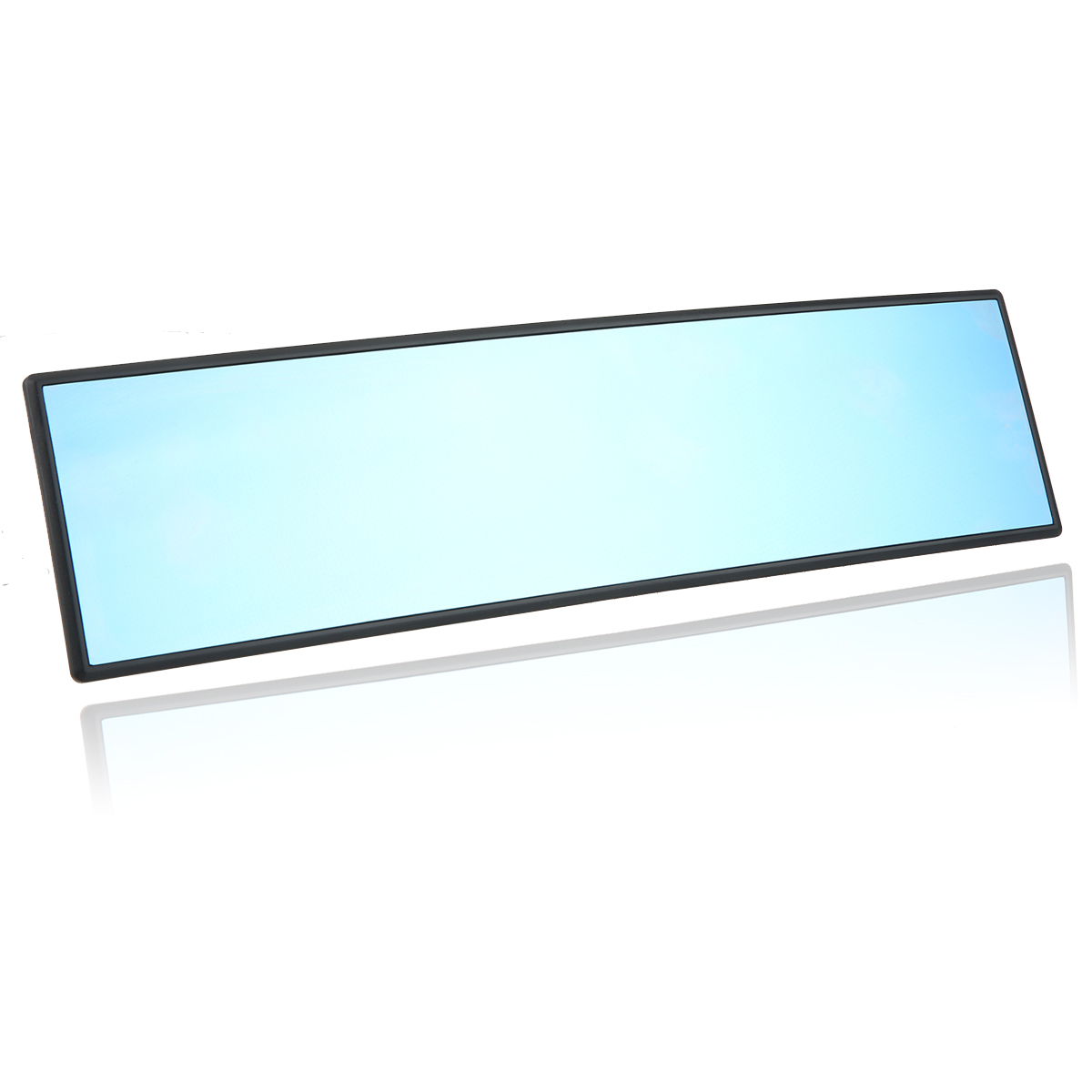 ELUTO 300Mm Universal Auto Car Wide Convex Rearview Mirror Interior Mirror Clip On