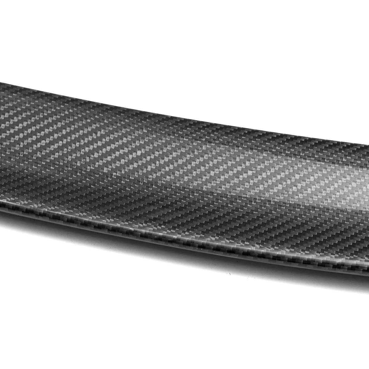 Car Carbon Fiber Rear Trunk Spoiler Wing Fit for Tesla Model 3 Sedan 16-19 T Style