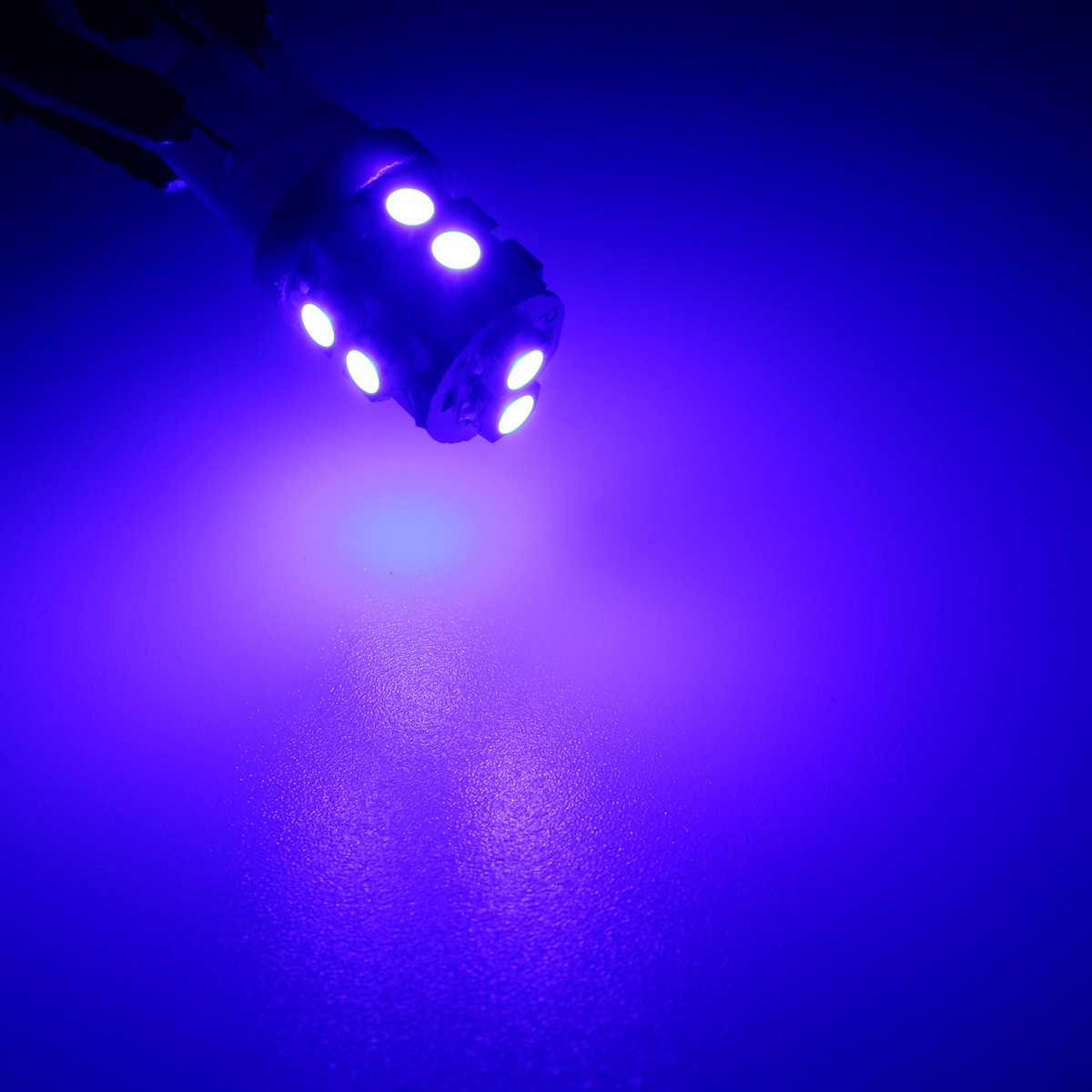 T10 1210 3528 0.5W 60LM Car 10SMD LED Side Marker Lights Bulb Width Lamp Blue