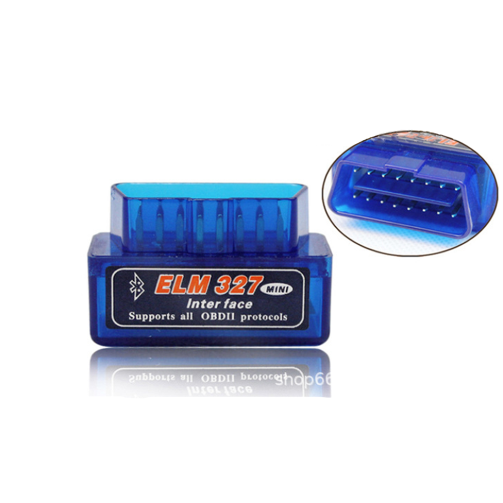 Mini ELM327 V1.5 OBD2 Bluetooth Car Diagnostic Interface Scanner Code Reader OBDII Adapter Auto Diagnostic Tool - Auto GoShop