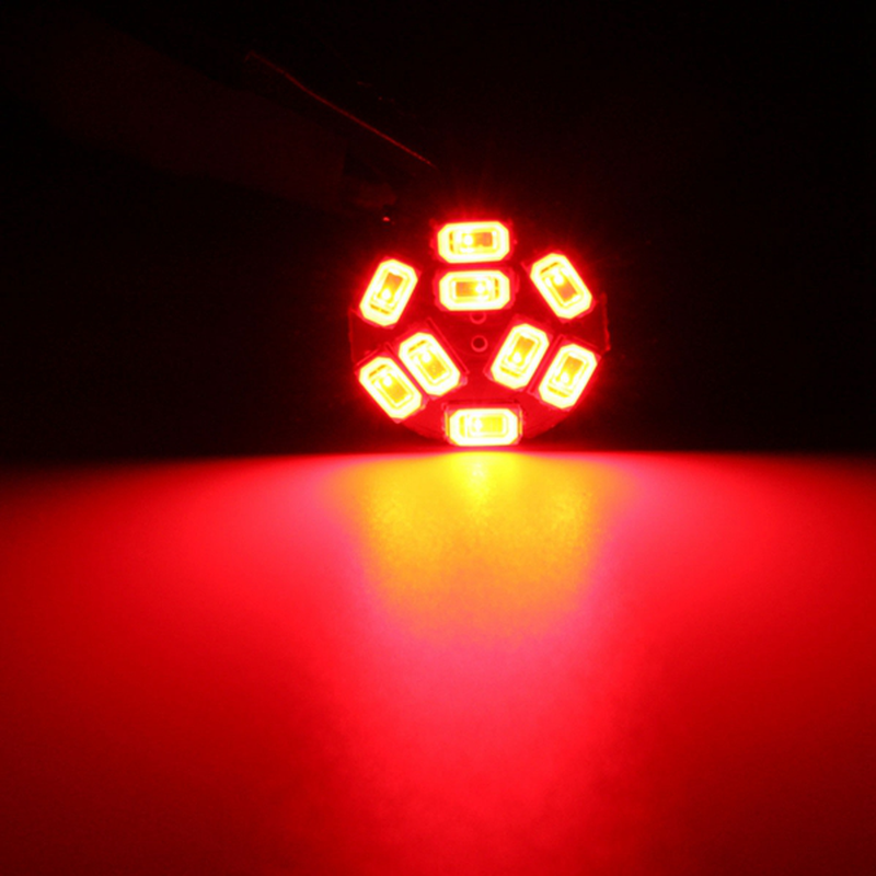 1156 BA15S 3W 5730 LED White Red Amber SMD Reversing Turn Signal Indicator Lights Bulbs - Auto GoShop