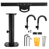 Adustable Bike Bicycle Wall Mounted Rack Storage Hanger Holder Hook Space Saver