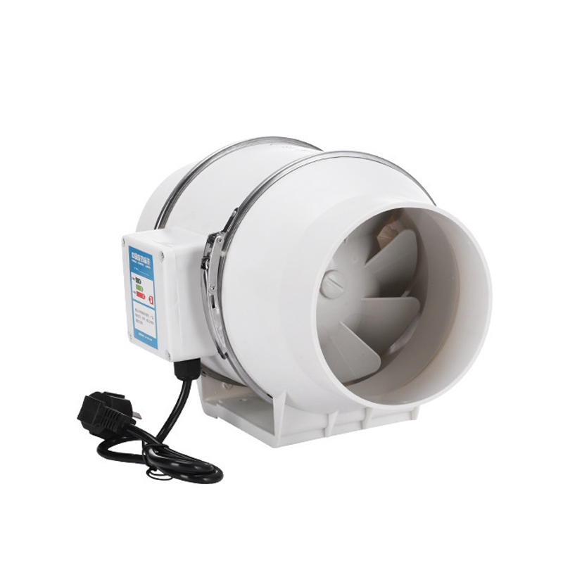 6 Inch 75W Silent Fan Extractor Duct Hydroponic Inline Exhaust Industrial Vent - Auto GoShop
