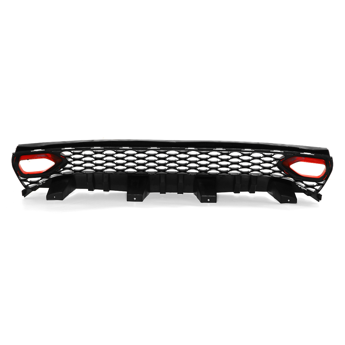 RED Upper Grille with Bezels Dual Inlets for Dodge Charger SRT Scat 2015-2019