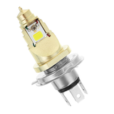 12-80V 1500Lm H4 LED Headlight COB Bulb High Low Beam Universal - Auto GoShop