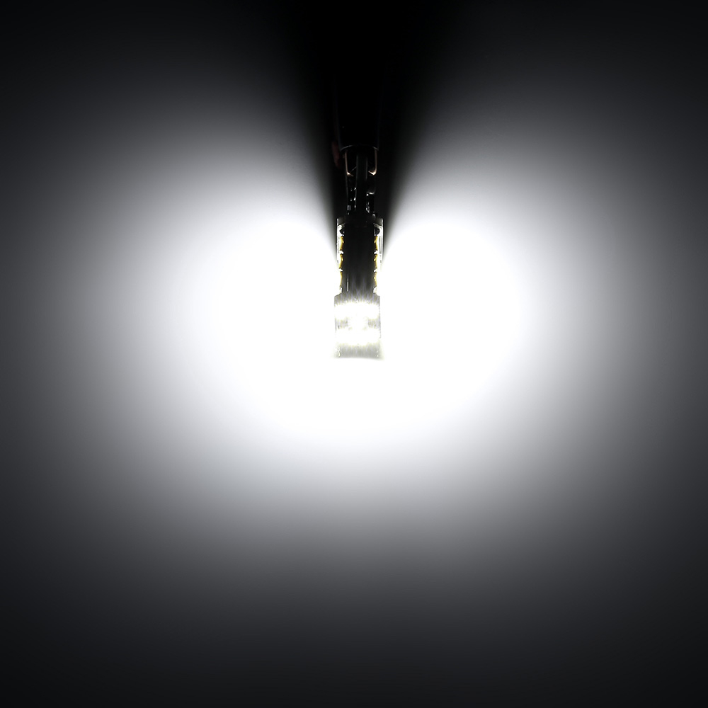 2PCS T15 W16W 1156 1157 45 SMD LED Car Backup Reverse Lights Bulb Turn Signal Lamps Canbus Error Free 800LM White