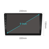 9 Inch/10.1 Inch 2 DIN for Android 9.1 Car Stereo Radio MP5 Player 4 Core 1+16G 1024X600 GPS Navigation Bluetooth USB Mirror Link