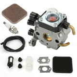 Carburetor Carb Air Filter Kit Set for Stihl FS75 FS80 KM85 HS75 FS85 HS80 HS85