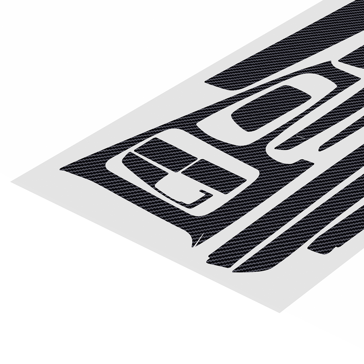 Carbon Fiber Pattern Car Interior Dashboard Sticker Wrap Decoration for BMW 5-Series F10 F18 2011-17