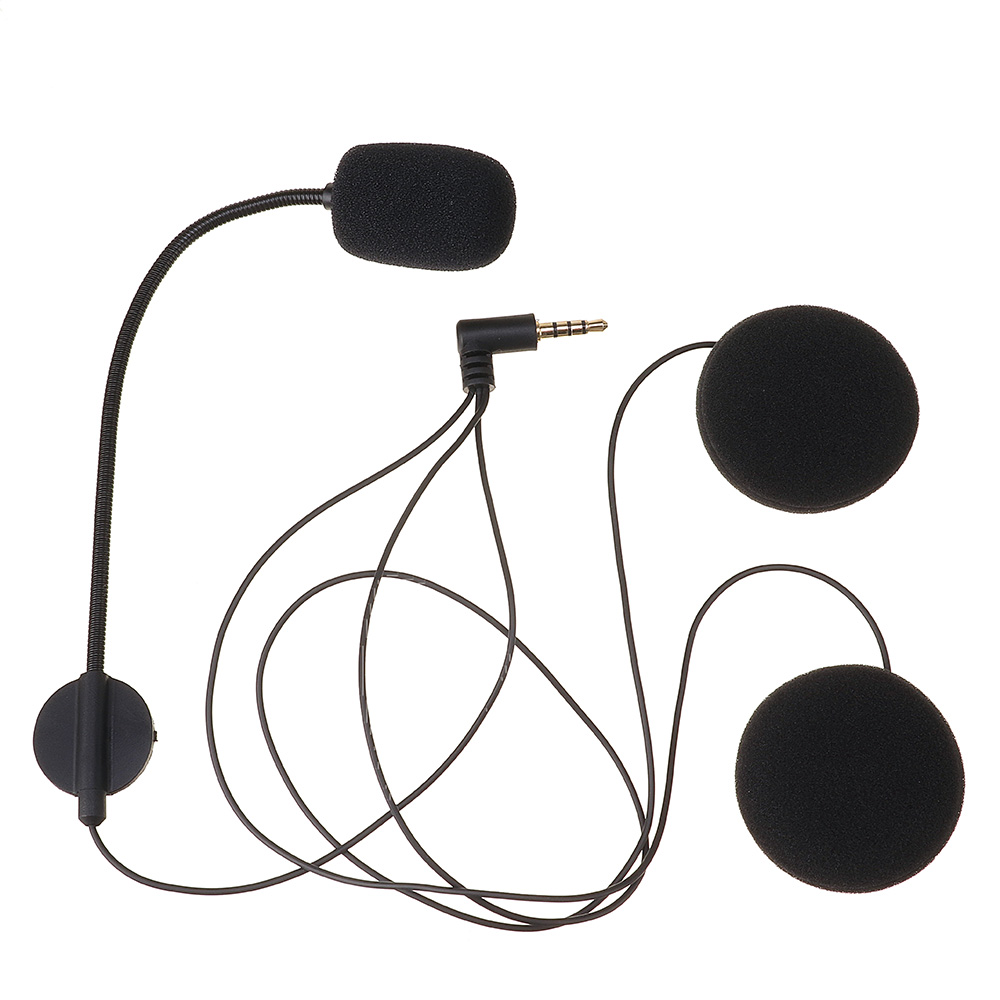 Motorcycle 2600Mah Bluetooth Headset Intercom Voice Control Helmet Waterproof Wireless Headphone Speaker Hands-Free