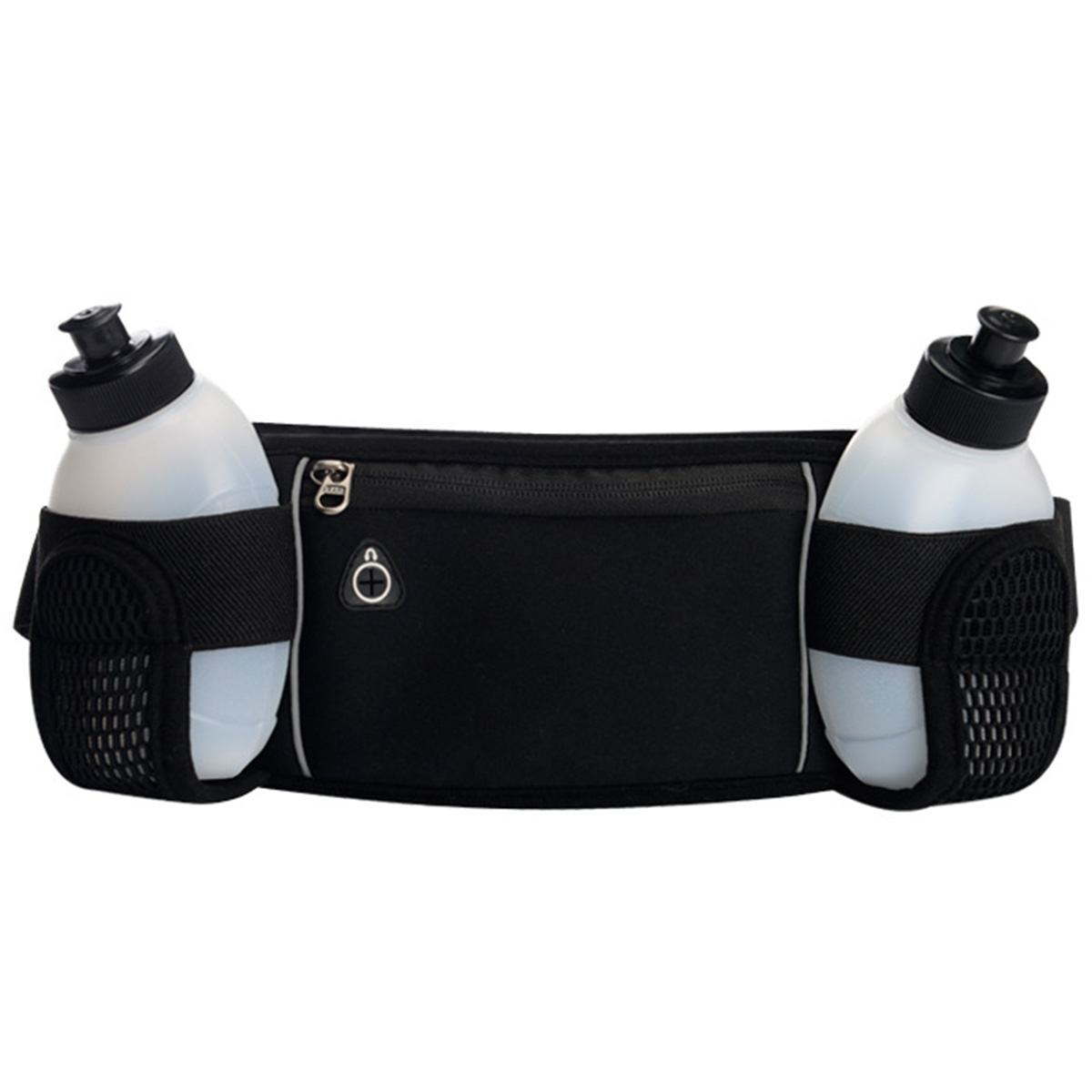 Waterproof Unisex Chest Bag Sport Travel Shoulder Backpack + Bottle Bag