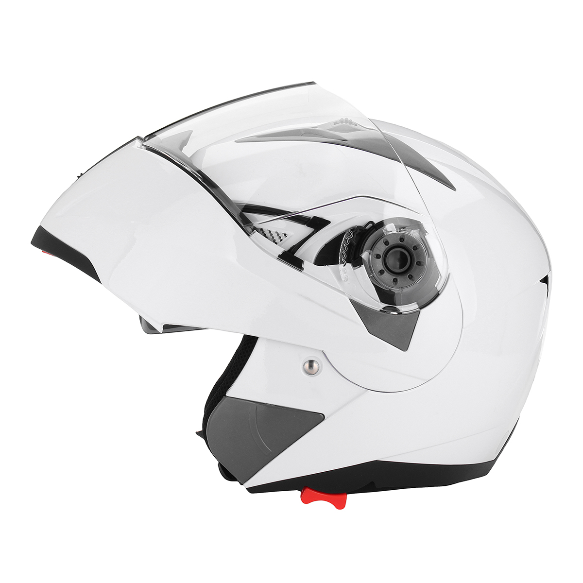 Motorcycle Open Face Helmet Dual Visor Flip up Adult Full Face Motocross Dirt Bike M/L/XL - Auto GoShop