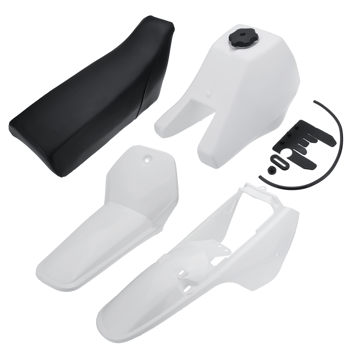 Motorcycle Front Rear-Fender Body Seat Gas Tank Plastic Kit for Yamaha PW80 Peewee