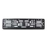 Real Carbon Fibre Euro License Number Plate Surround Holder Frame German - Auto GoShop