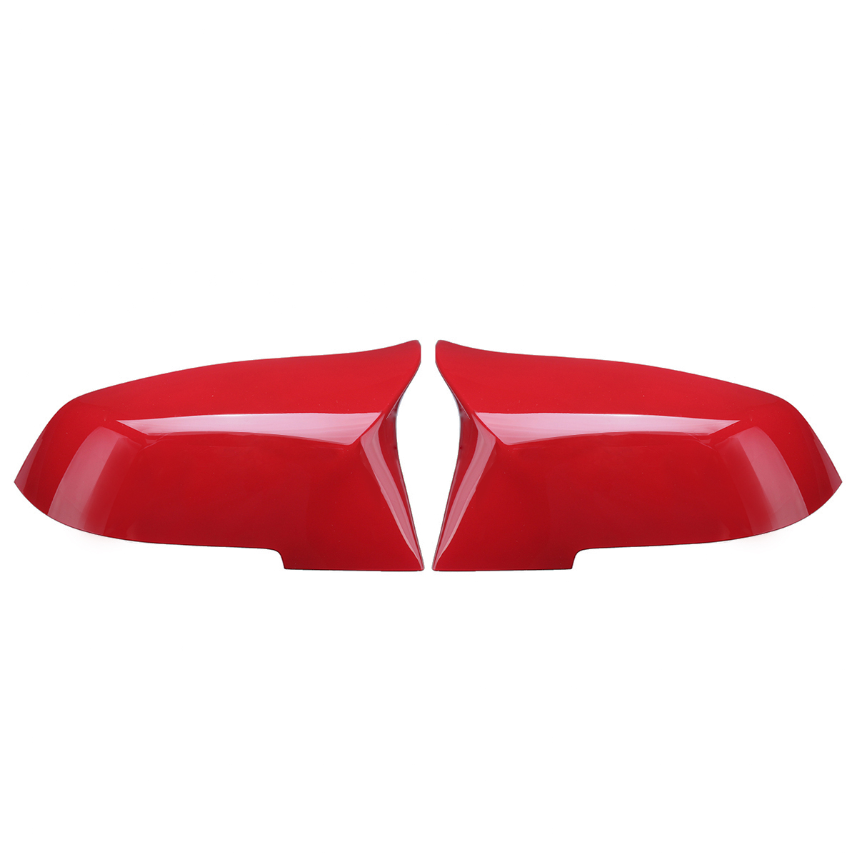 1Pair Red ABS Rearview Mirror Cover for BMW 1/2/3/4/X/ M Series F20 F21 F22 F23