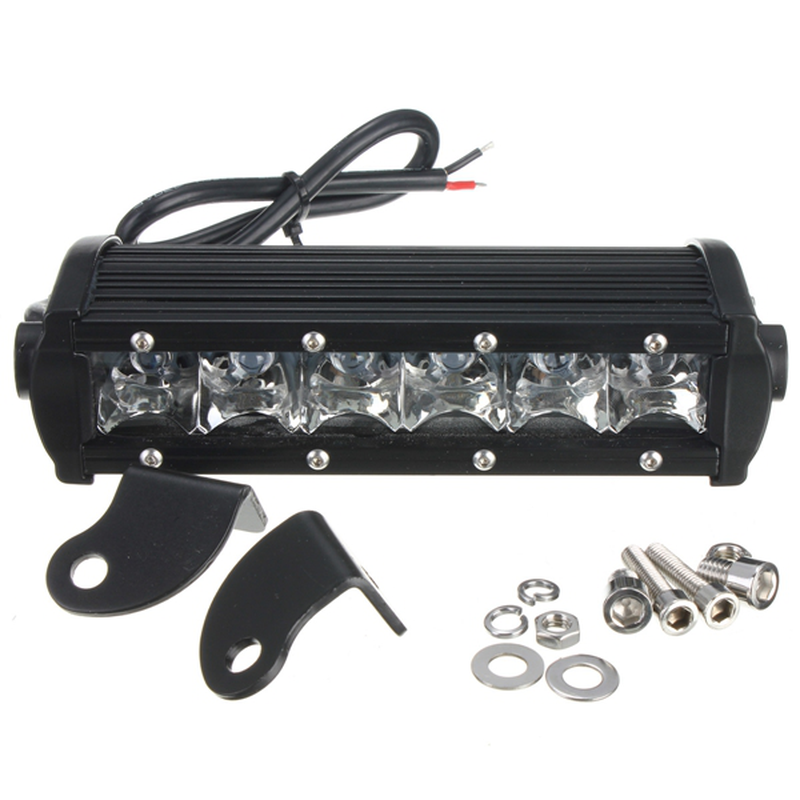 7.5Inch 30W LED Work Light Bar Driving Spot Beam Lamp for off Road 4WD SUV