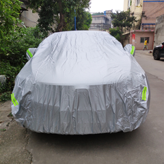 Universal for Sedan Car Cover Indoor Outdoor Sun UV Snow Dust Resistant Protection - Auto GoShop