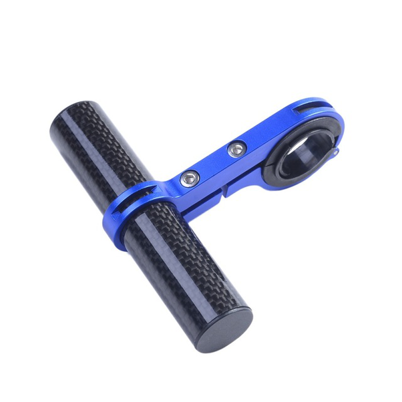 Carbon Tube Bicycle Handlebar Holder Handle Bar Bicycle Accessories Extender Mount Bracket Moutain Bike Scooter Motorcycle - Auto GoShop