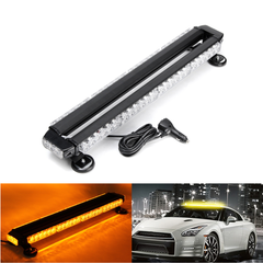 Car Emergency Flashing Strobe Lamp Work Light Bar 54 LED Double-Sided Warning Light Assembly - Auto GoShop
