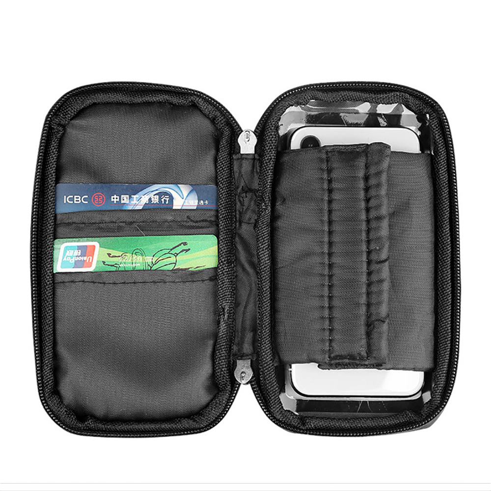 Mobile Phone Waterproof Bag GPS Navigation Bags Shock Resistant for Motorcylce Bicycle Handlebar / Rear Mirror Installation Universal