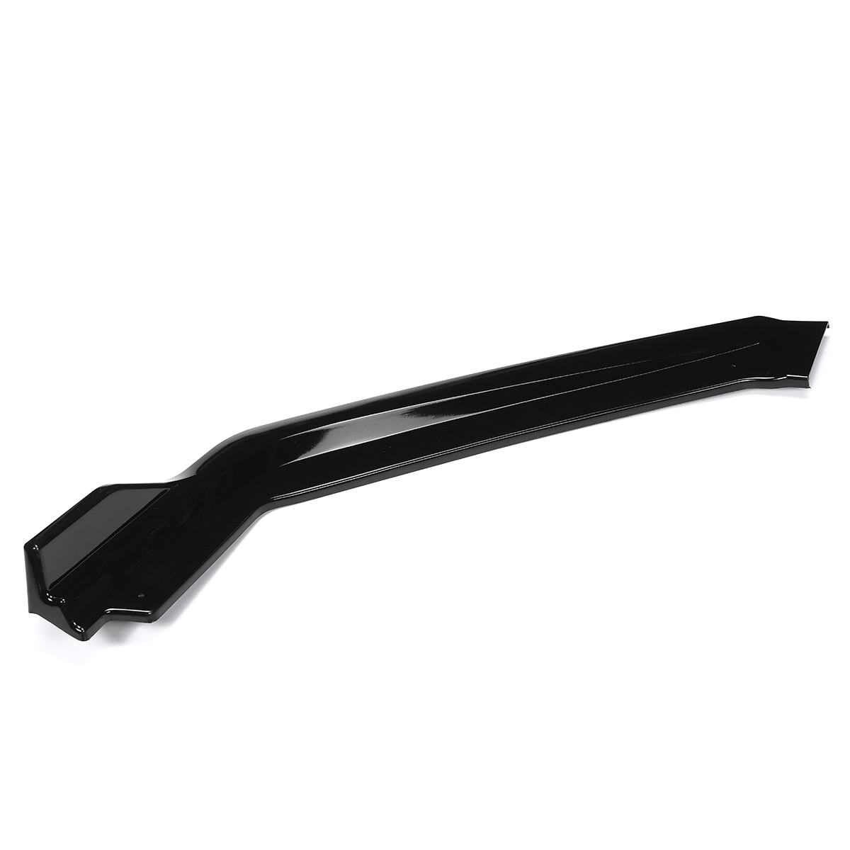 Front Bumper Lip Body Kit Spoiler Gloss Black for Honda Accord 9-9.5Th 2014-2017