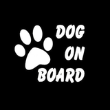 Dog on Board Car Stickers Auto Truck Vehicle Motorcycle Decal - Auto GoShop