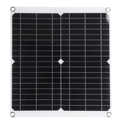 18V 50W PV Solar Panel Charger Kit Monocrystalline Solar Panels with 10 in 1 Adapter Cable - Auto GoShop