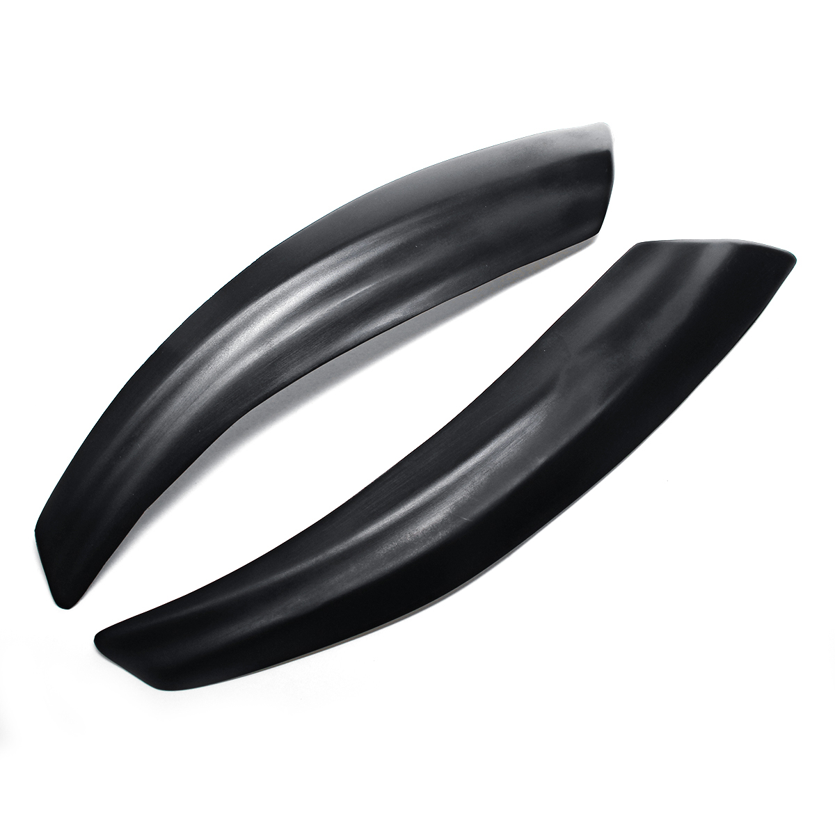 1 Pair Gloss Black / Matte Black Car Headlight Eyelids Eyebrow Brow Cover for SAAB 9-3 2000-2015 - Auto GoShop