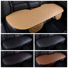 5 Colors New Breathable PU Leather Universal Car Rear Seat Cover Cushion Pad Kit - Auto GoShop