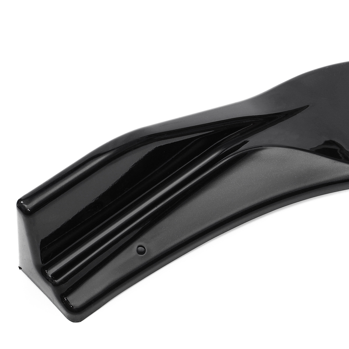 Car Glossy Black Front Bumper Lip Body Kit Spoiler for Ford Focus 2019