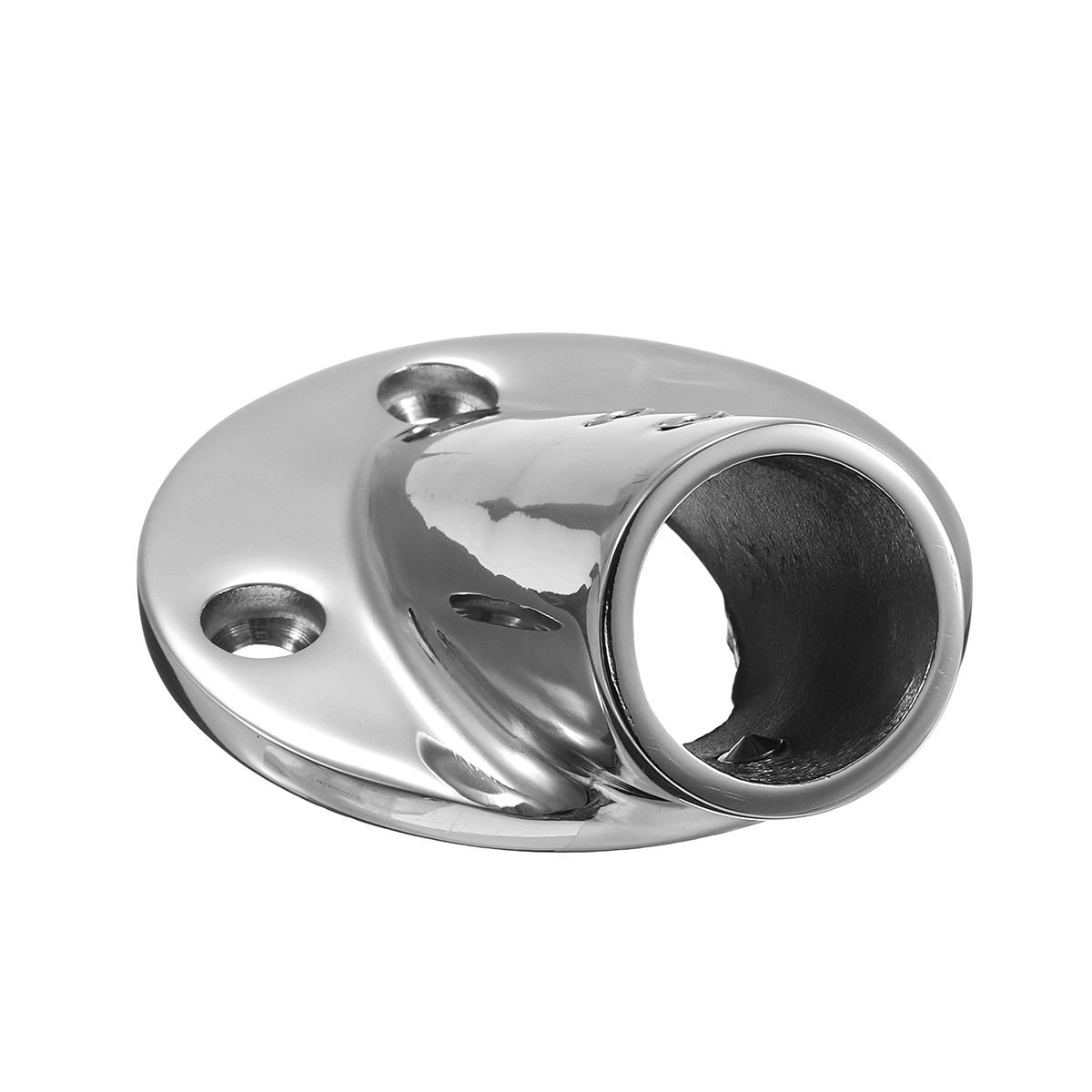 30° Railing Handrail Rails Pipes Fittings Base 316 Stainless Steel for Marine Boat