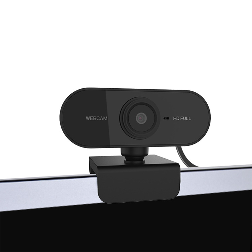 HD 1080P Webcam Mini Computer PC Webcamera with USB Plug Rotatable Cameras for Live Broadcast Video Calling Conference Work Car DVR - Auto GoShop