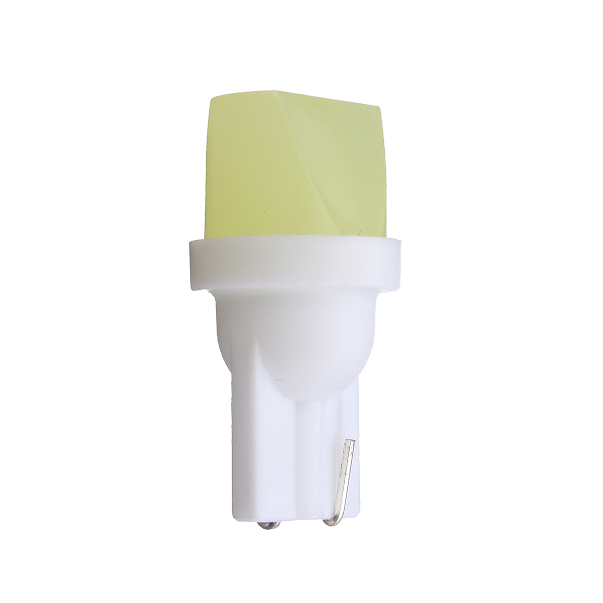 12V T10 COB LED Light Car Side Marker Reading Interior Dome Lamp Bulb Ceramic White