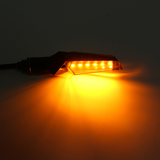 2Pcs LED Flashing Turn Lights Steering Headlight Motorcycle 12Led Indicator Light Blinker Lamp - Auto GoShop