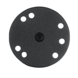 Mounts 2.5 Inch round Base with Amps Hole Pattern & 1.5 Inch Ball for Ship Computer Gps Navigator Bracket Fixed Ball Head