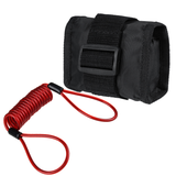 1.2M/4Ft Reminder Cable with Alarm Lock Bag for Motorcycle Bike 5 Color - Auto GoShop