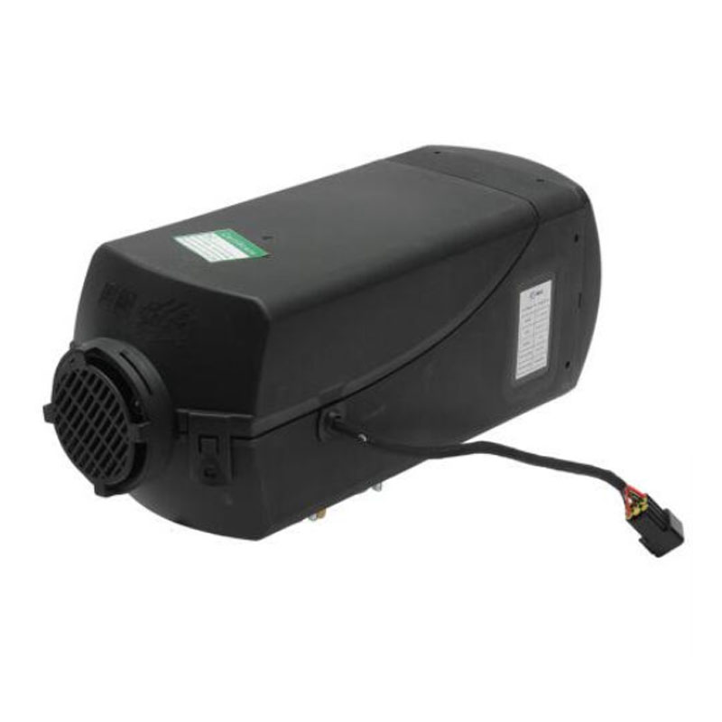 Hcalory 4KW 12V Digital Display Parking Car Heater with 3 Way 2 Tube 2 Air Outlet Silencer