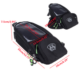 SSPEC Motorcycle Oil Fuel Tank Bag Saddlebags Magnetic Waterproof for Phone GPS