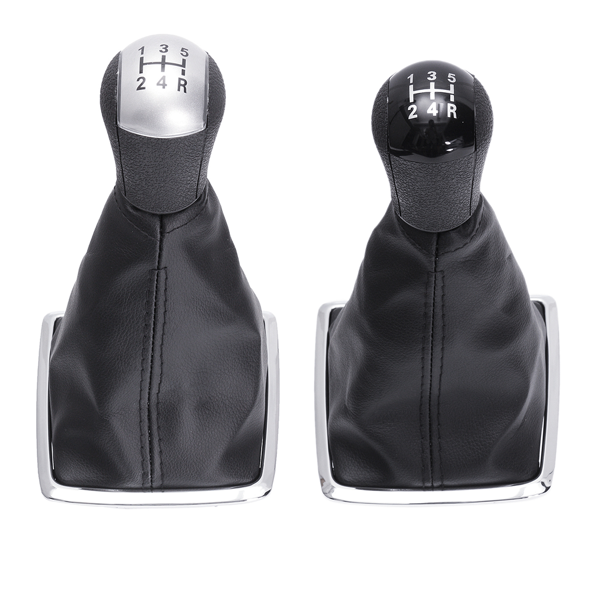 5 Speed Gear Shift Knob Stick Lever Gear Shift Cover for Ford Focus MK II 05-08 - Auto GoShop