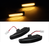 Car LED Black Smoked Side Repeater Light Side Marker Lights for Range Rover Sport Discovery