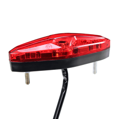 12V Motorcycle Retro Brake Light Plate Tail Lights for Harley Cruise Prince