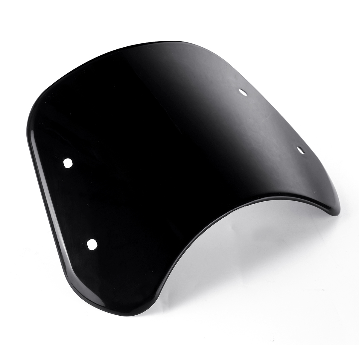 Motorcycle Windshield Wind Deflector 5~7" Headlight Windscreen for Honda Yamaha