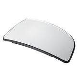 Left Rearview Lower Door Mirror Glass+Back Plate for Ford Transit MK8 2014 Onwards