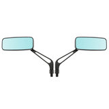 8Mm 10Mm Aluminum Motorcycle Rectangle Rear View Side Mirror Universal