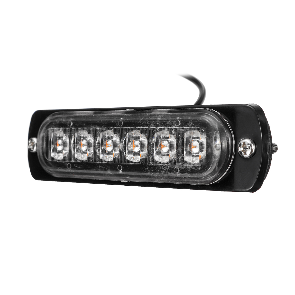 12V 6LED Car Trailer Side Lights Stop Brake Indicator Lamps for Truck Caravan
