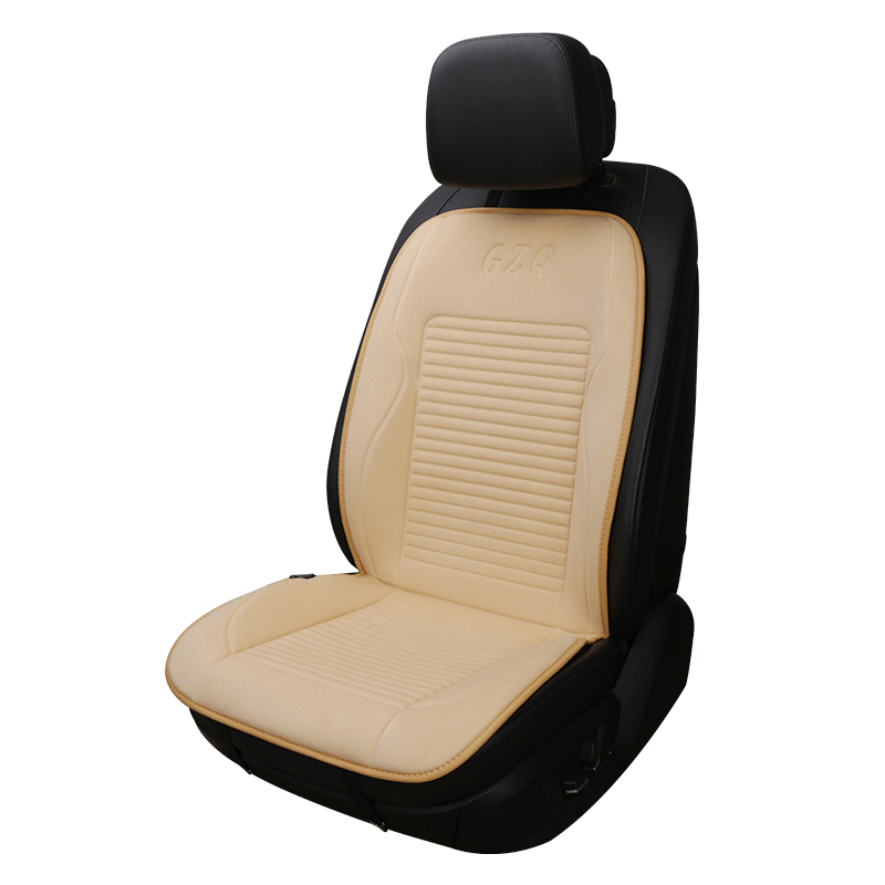 Universal 12V Electric Heated Car Heater Van Front Seat Cover Padded Thermal Cushion - Auto GoShop