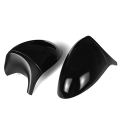 1 Pair M3 Style Mirror Cap Cover Gloss Black for BMW 3 Series E90 E91 E92 E93 - Auto GoShop