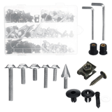 233PLUS Fairing Bumpers Panel Bolts Kit Fastener Clips Screw for Motorcycle